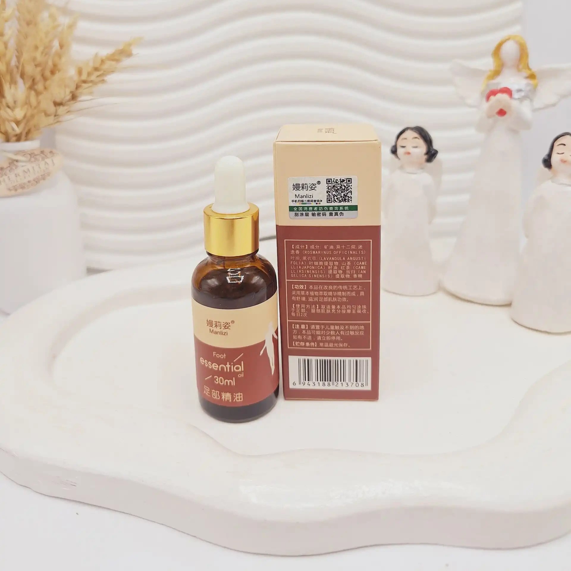 روغن گیاهی ماساژ پا Manlizi