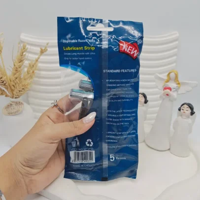 پک ژیلت 2 لبه بسته 5 عددی برند WETELLI