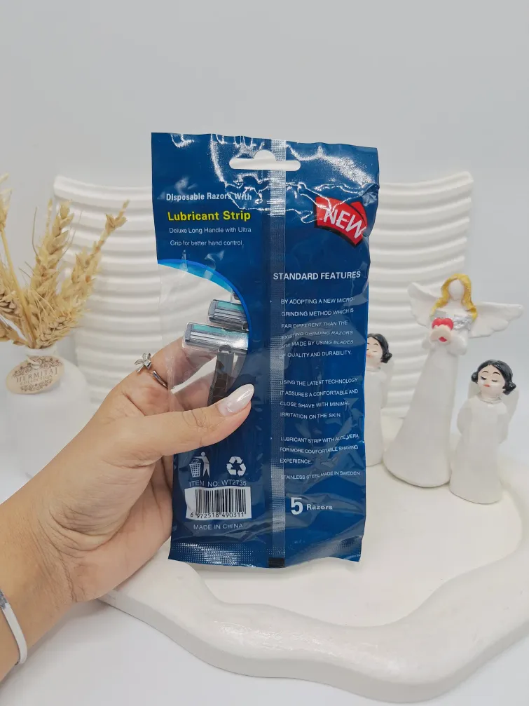 پک ژیلت 2 لبه بسته 5 عددی برند WETELLI